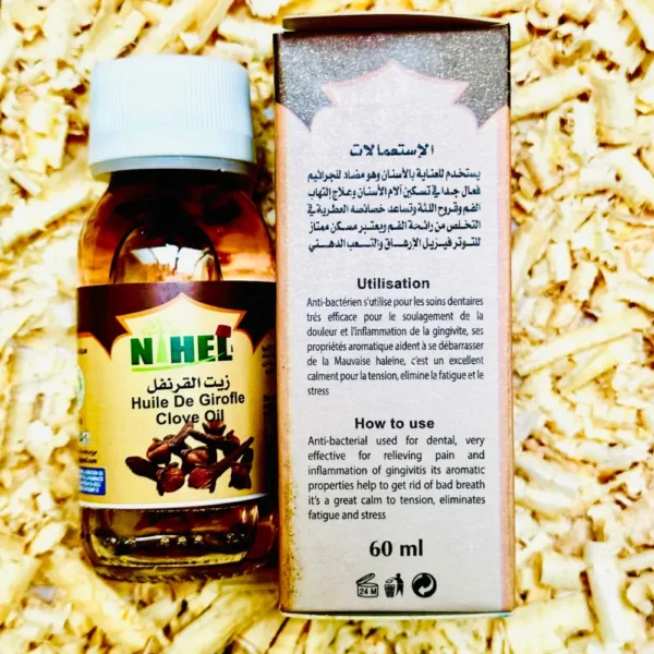 Huile de Clou de Girofle 60 ml