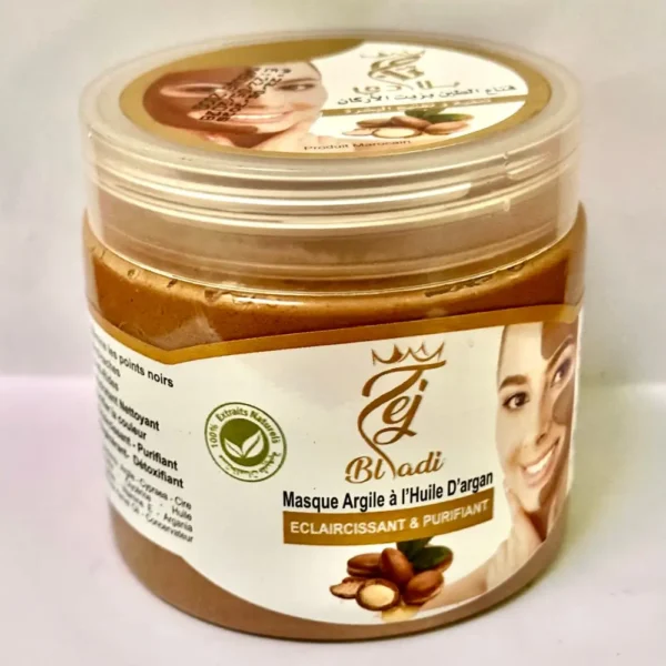 Masque Argile l'Huile D'argan (200 g)