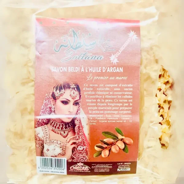 Savon Beldi à huile d'Argan (250 g)